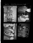Political meeting with Terry Sanford; Mad hatters (4 Negatives) (May 15, 1958) [Sleeve 1, Folder b, Box 15]